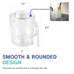 3-Qt. Ice Bucket W/ Tongs