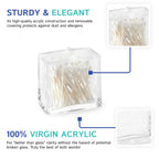 Rectangular Cotton Swab Container