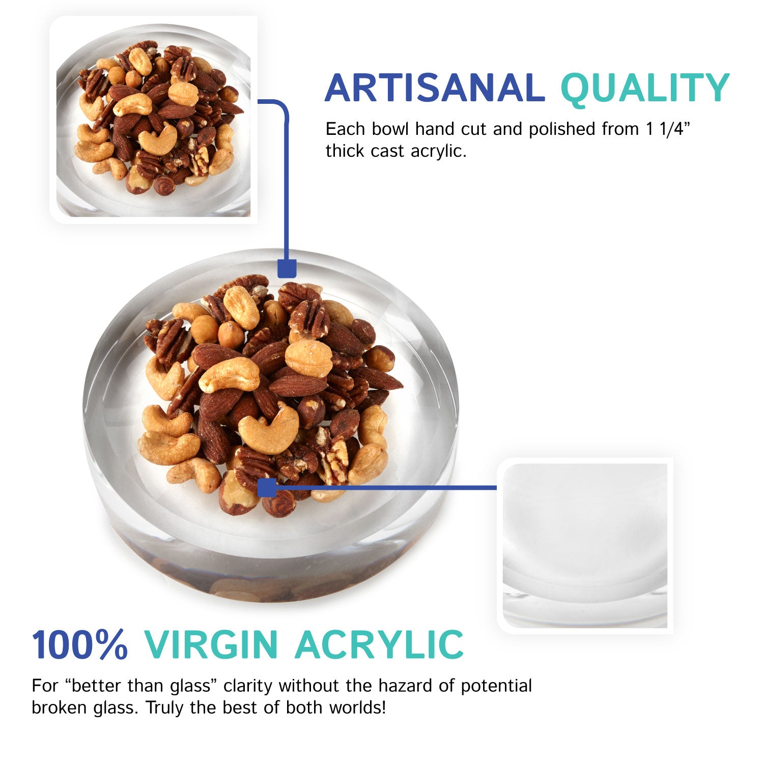 Round Luxe Bowl