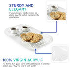 Serving Platter Tray with Handles