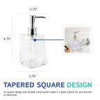 Square Tapered Soap Dispenser